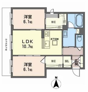 シャーメゾン　セントレージ　ウエスト 0105号室