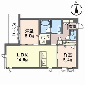 シャーメゾン　ＹＡＨＥＩ 0201号室
