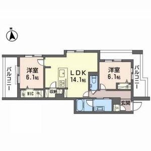 シャーメゾン輝 0203号室