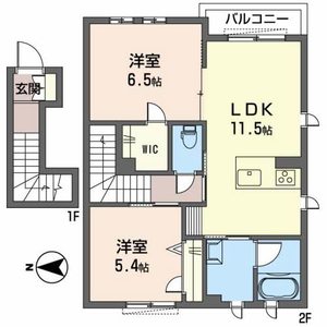 ロワジール南八木 0203号室