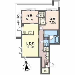 シャーメゾン　エクラージュ　中山寺南 0301号室