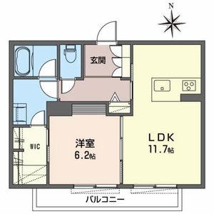 リヴィエール法華寺 0202号室