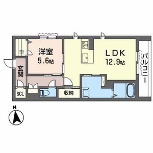 ＢＥＲＥＯ　ＮＡＮＫＡＩＷＡＫＡＹＡＭＡＣＩＴＹ 0205号室