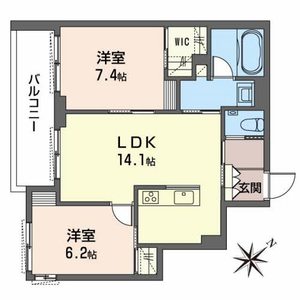 ｓｈａｍａｉｓｏｎ南甲子園 0301号室