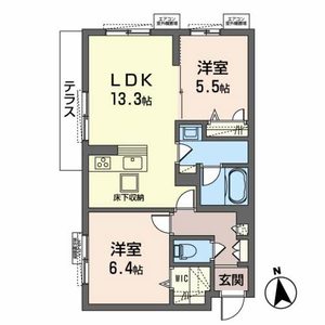 シャーメゾン　中鴻池Ⅱ　Ａ棟 0103号-6