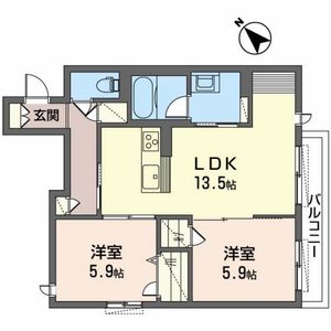 シャーメゾン嘉右衛門 0202号室