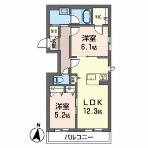 ルルアベル桂 0202号室