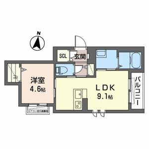 シャーメゾン翠嵐 0301号室