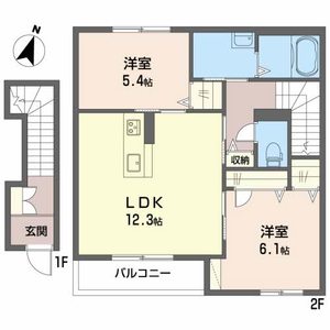 エルヴィラ（Ａ棟） A201号室