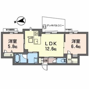 シャーメゾン　デルソーレ 0102号室