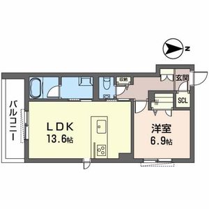 シャーメゾン　キャトルセゾン 0301号室