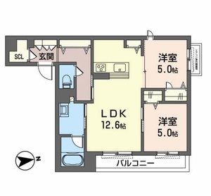 コンスタンミリエ 0301号室