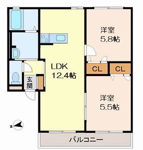 リッチンコートⅠ A102号-16