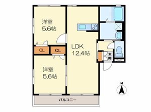 リッチンコートⅡ B101号室
