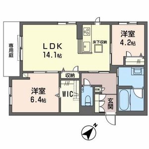 シャーメゾンガーデンズ上津台 0101号-9