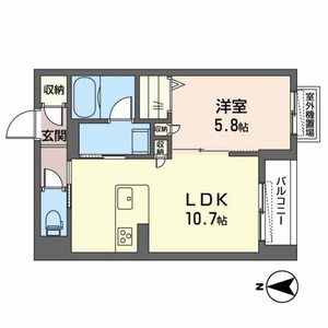 ＳｈａＭａｉｓｏｎ　ＦｏｒｅｓｔａⅠ 0403号室