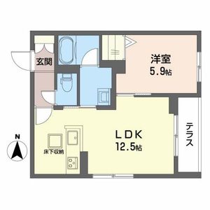 シャーメゾン　レグ　北山 0105号室