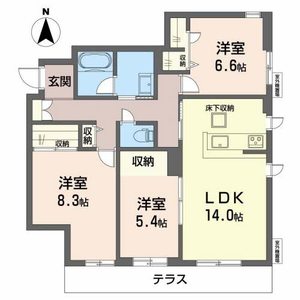 シャーメゾン　アーモンド 0106号室