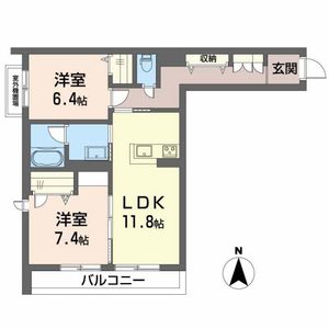 シャーメゾン　アーモンド 0202号室