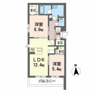 シャーメゾン　グランデ　北郡山 0201号室