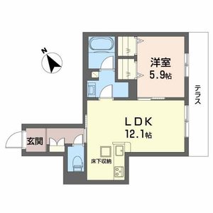ラ・ポーズⅠ 0102号室
