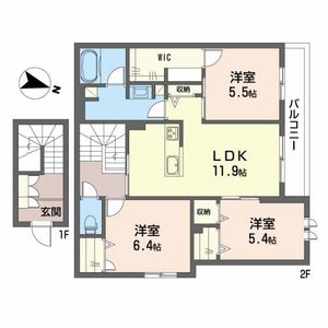 シャーメゾン　アンビエラ 0202号室