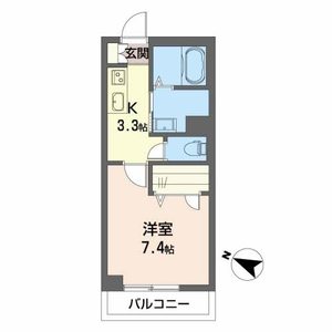 シャーメゾン忠　彦根 0202号室