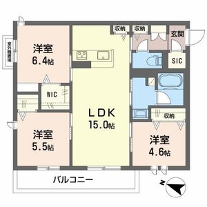 シャーメゾン　ブランシュ 0301号室