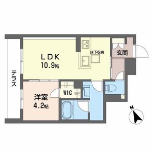 ＬＩＮＤＥＮ　ＰＬＡＣＥ 0105号室