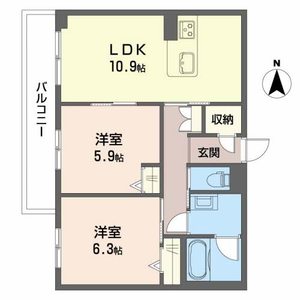 Ｓ．Ｒ．シャーメゾン 0305号室