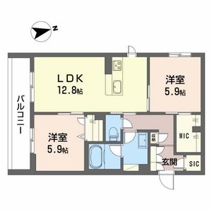 シャーメゾン　カーサレジオ 0201号室