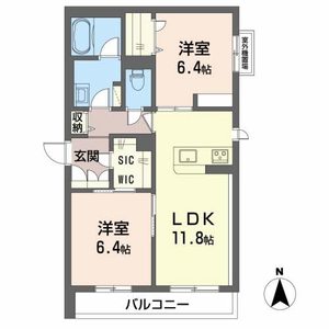 シャーメゾン　アグレアーブル 0303号室