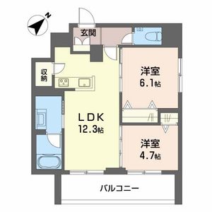 シャーメゾンＧｒａｎｄｅ須磨離宮 0301号室