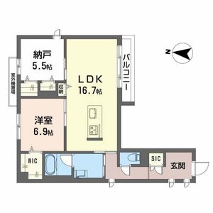 シャーメゾン京口 0301号室