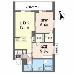 シャーメゾンＴＡＭＢＡ 0201号室