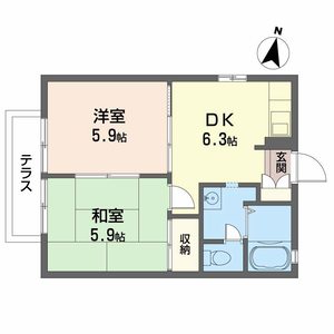ばらハイツ 0103号室