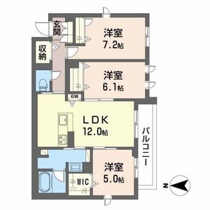 Ｆｅｒｒｉｓ　Ｇａｉａ　Ｍ 0205号室