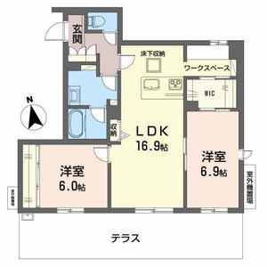 グリナージュ 中宮 0101号-5