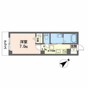 アーバンプロムナードⅢ 0106号室