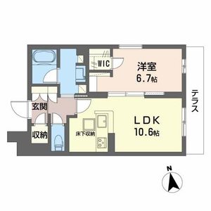 ＴＨＥ　ＣＬＡＳＳ　城東　ＲＥＳＩＤＥＮＣＥ 0101号室