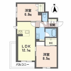 シャーメゾン西町 0201号室