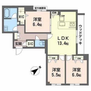 シャーメゾン　リジエール　ノース 0103号室