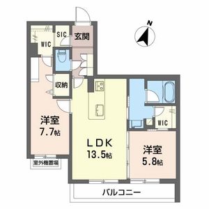 シャーメゾン　Ｎ　山崎 0203号室