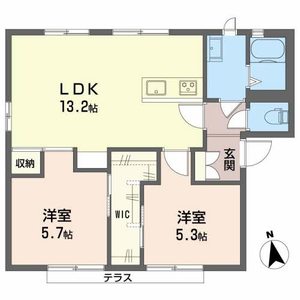ロジュマンイズミＢＣＤ棟 B101号室