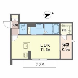 ベレオ鷺ノ森 0105号室