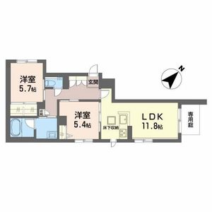 シャーメゾンガーデンズ本庄 0102号室