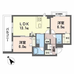 シャーメゾン　クレア南今宿 0201号室