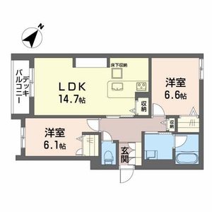 シャーメゾン　グリナージュ 0102号室