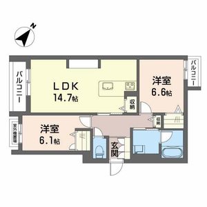 シャーメゾン　グリナージュ 0302号室