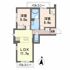 マイルストーンＮ山陵 0203号室